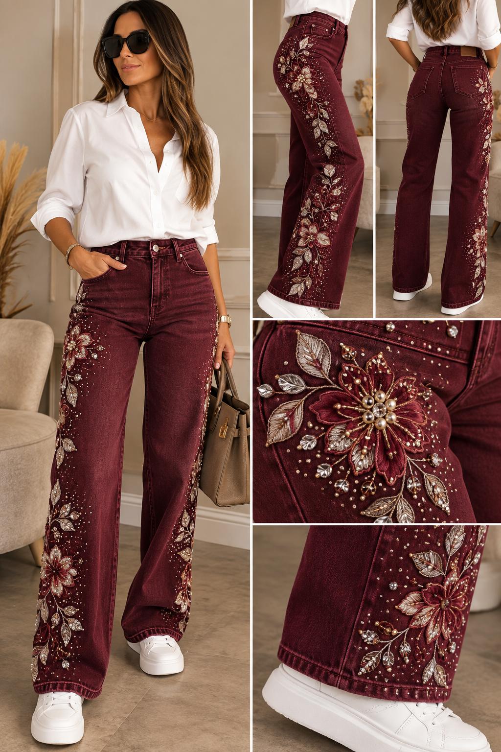 Pantalone Denim Perla
