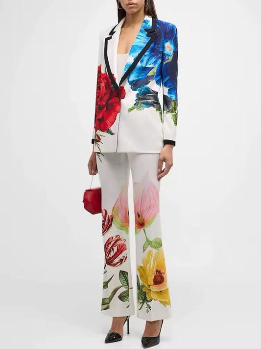 Completo con fiori