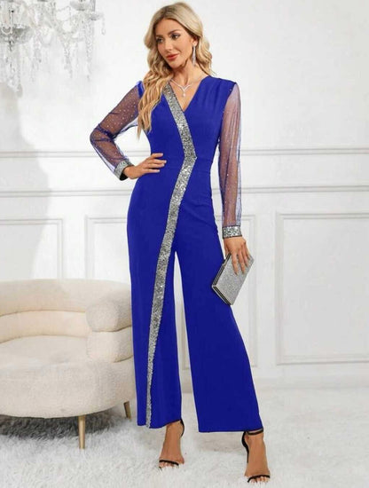 vestito tuta strass