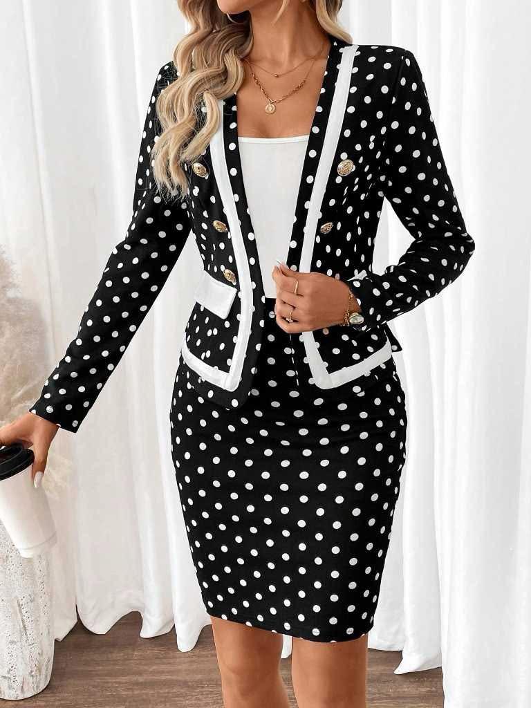 Vestito gonna più giacca