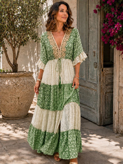 Abito couture Merletto Italiano
