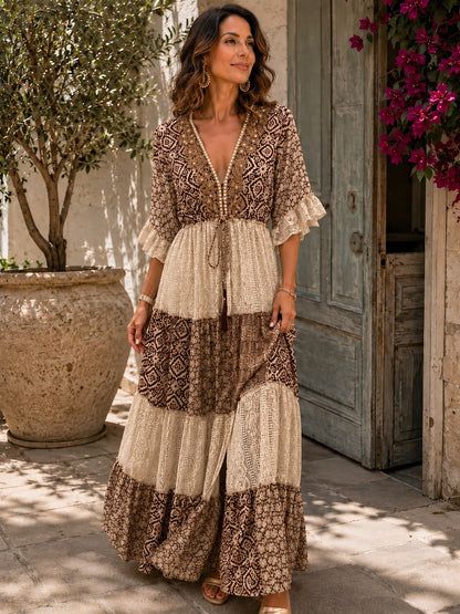 Abito couture Merletto Italiano