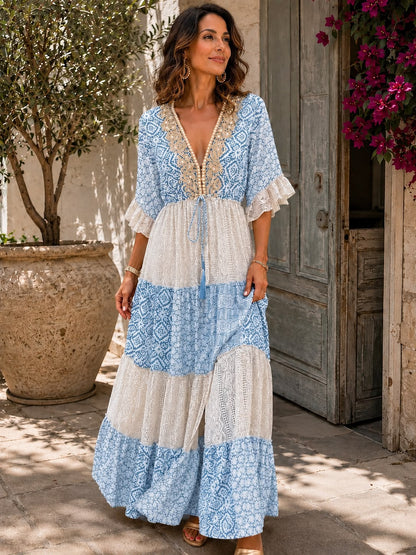 Abito couture Merletto Italiano