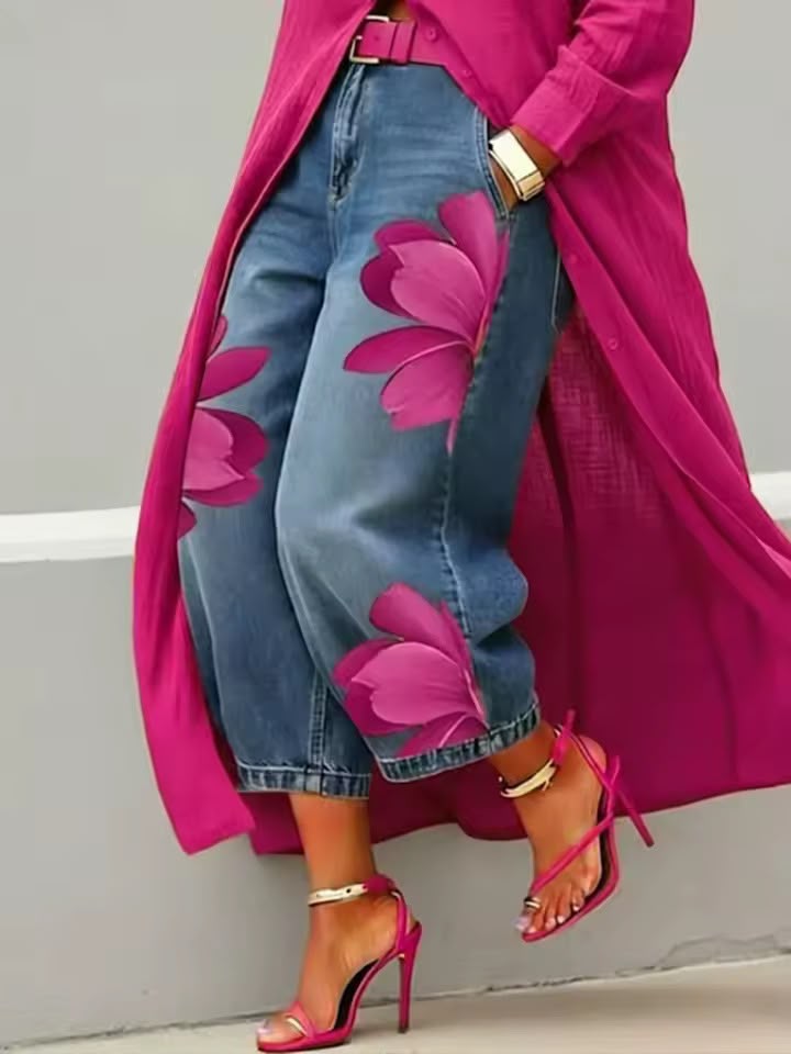 Jeans fiore