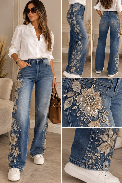 Pantalone Denim Perla
