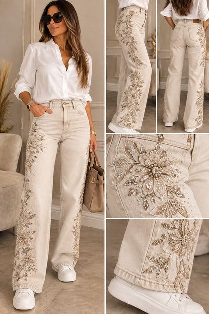 Pantalone Denim Perla