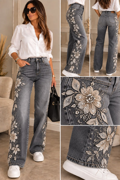 Pantalone Denim Perla